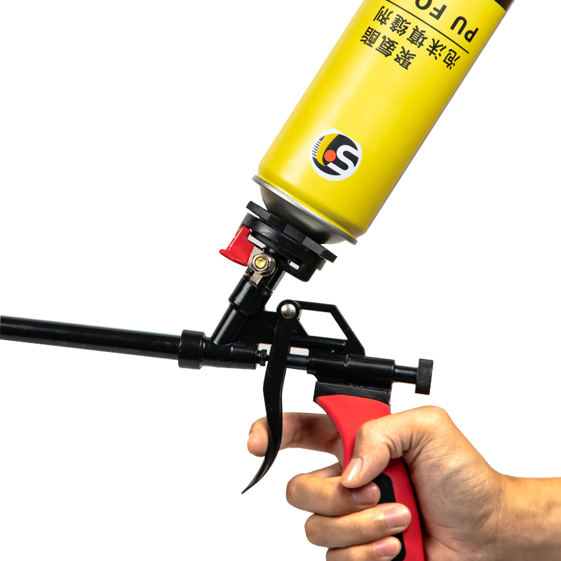 Shengjian Spray Super Strong PU Foam Mounting Doors And Wind